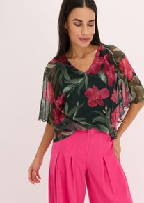 Trikot-tunika i mesh, grønn, størrelse 52/54 (XXL), bonprix