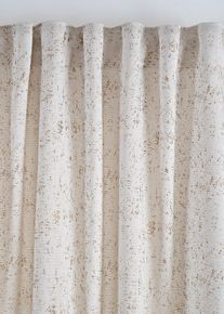 Jacquardgardin med glanseffekt (1-pack), hvit, størrelse 175x135 cm, bonprix