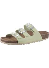 Bio Time Dames Slipper in slanke breedte F pistache Maat 37