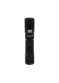 NORTH Flashlight 950 Lumen Zoom Black Aviation Aluminium 10W Cree-Led (XML2)