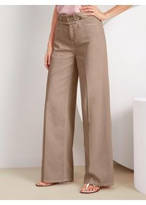 Peter Hahn Raffaello Rossi - Jeans, beige, Maat 36, katoen