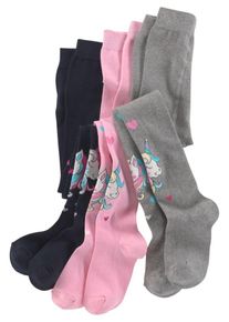 H.I.S. H.I.S Collant Filles gris, rose, noir taille 92-98
