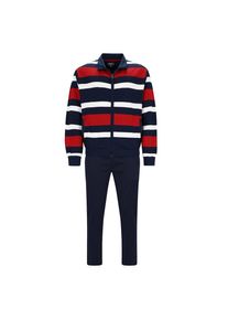 Hajo Heren Huispak blauw / rood / wit M