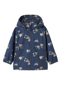 name it Functionele jas 'Alfa08' navy / duifblauw / kastanjebruin / lichtgrijs 86