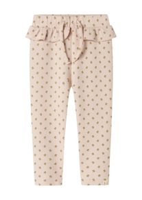 name it Broek mosterd / groen / pastelroze 92