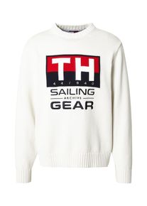 Tommy Hilfiger Heren Trui lichtrood / zwart / wit XS