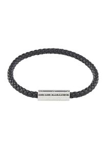 Guess Heren Armband zwart / zilver S