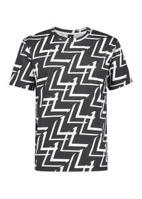 Luhta Heren Shirt 'Ilveskorpi' zwart / wit S