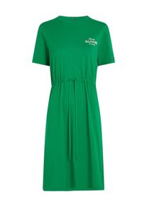 Tommy Hilfiger Dames Jurk groen / wit 36