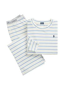Polo Ralph Lauren Dames Pyjama ' Sweatshirt & Wide Leg Set - Club Terry ' wit L
