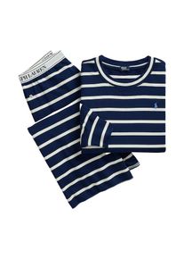 Polo Ralph Lauren Dames Pyjama ' Sweatshirt & Wide Leg Set - Club Terry ' donkerblauw L