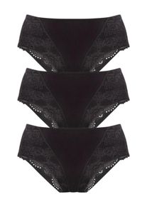 Petite Fleur Majtki modelujące dla kobiet czarny Rozmiar XXXL