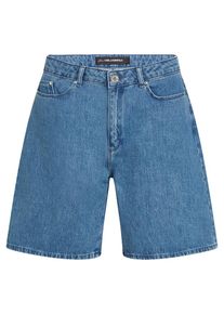 K by KARL LAGERFELD Karl Lagerfeld Dames Jeans blauw denim / rood / zwart 24