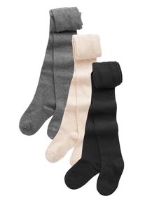 next Collant Filles beige, gris, noir taille 98