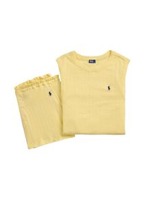 Polo Ralph Lauren Pyjama ' Polo Pointelle ' Femme jaune taille L