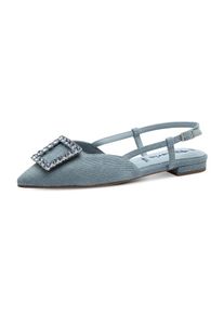 Tamaris Balerinka z rzemykiem dla kobiet niebieski denim Rozmiar 39