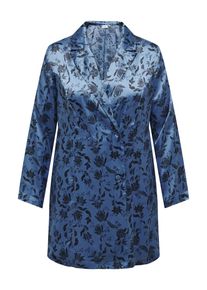 Only Carmakoma Dames Jurk 'CARIngvild' blauw / nachtblauw 46