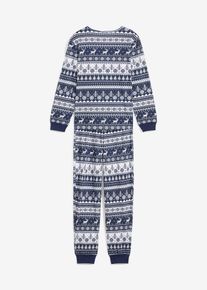 Pigiama in cotone biologico - Blu - Taglia 152/158 - bonprix