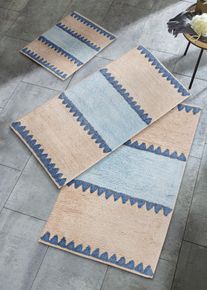 Tappeto da bagno in colori freschi - Blu - Taglia 45x50 cm - bonprix