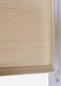 Tenda a rullo filtrante con struttura lucida - Beige - Taglia 1 (Alt. / largh. 150/45 cm) - bonprix