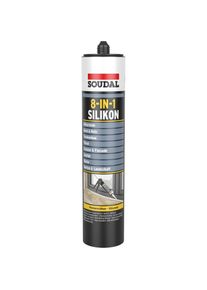 Soudal 8-in-1 Premium Silicone 300 ml beige bahama
