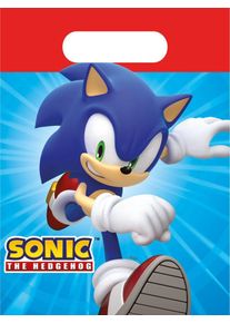 Procos 4 Sonic the Hedgehog FSC presentpåsar 23cm