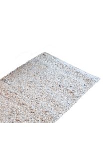 Scheerwollen vloerkleed "Ciotto" | 60x120 cm | bruin | allnatura