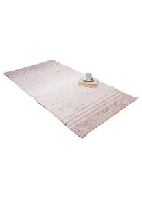 Scheerwollen vloerkleed "Corrida" | 70x140 cm | beige | allnatura