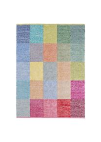 Scheerwollen vloerkleed "Quadrata" | 90x180 cm| allnatura