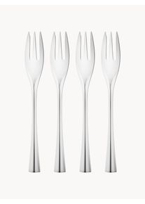 Georg Jensen Vysoko leštené tortové vidličky Cobra, 4 ks