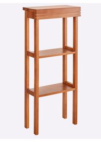 HEINE HOME unisex Rek in naturel ,maat H/b/d ca. 110 x 30 x 15 cm, Witt, 100% Grenenhout