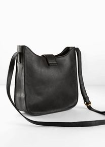 bonprix Mujer, Bolso de estilo bandolera, negro, 0