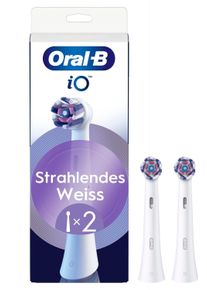 Oral-B Aufsteckbürsten »Oral-B iO Strahlendes Weiss«, fortschrittliche Plaque-Entfernung, Poliereinsätze zur Zahnaufhellung
