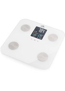 2THETA eta Personenwaage »Lena«, LCD-Display, Touch Bedienung, 180kg Tragfähigkeit, Körperanalyse