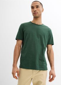 bonprix T-shirt z czystej bawełny organicznej, zielony, 64/66 (3XL)