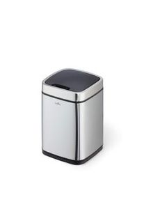 Durable 342023 Papelera con sensor NO TOUCH, con cubo interior, 6 litros, plata