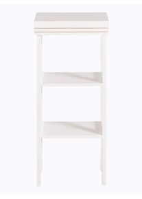 HEINE HOME unisex Rek in wit ,maat H/b/d ca. 110 x 30 x 15 cm, Witt, 100% Grenenhout