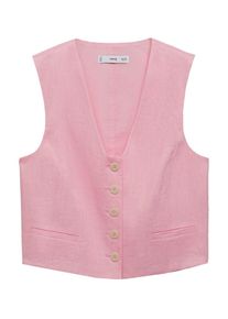 Mango Dames Gilet 'BORELI' rosa 44
