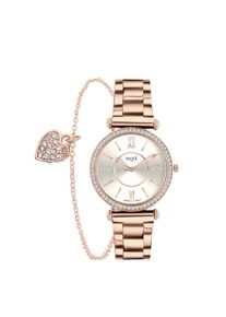 Lucardi Dames Analoog horloge rosé Onesize
