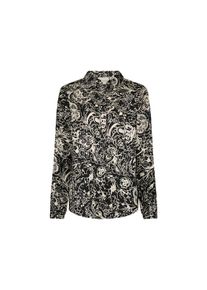 Fabienne Chapot Dames Blouse 'Sunrise' zwart / wolwit M