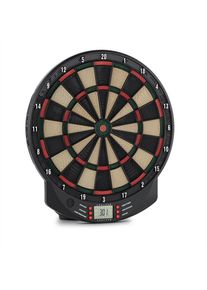 Klarfit Dartomat elektromos darts céltábla, puha hegyű nyilak, 26 játék, hangok