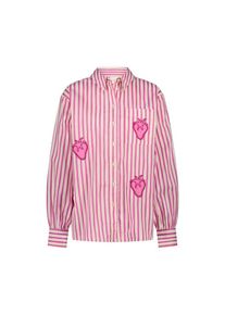 Fabienne Chapot Bluse Damen creme / pink Größe XS