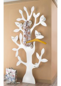 Garderobe Boom - wit - maat 160x80 cm - bonprix