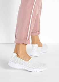 Instappers - wit - maat 36 - vegan - bonprix