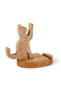 Smartphonehouder kat - beige - maat 11,5x7,5 cm - bonprix