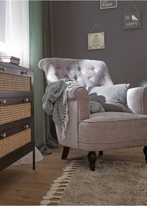 Fauteuil - grijs - maat Onesize - bonprix