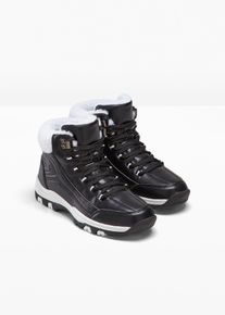 Veterboots - zwart - maat 37 - vegan - bonprix