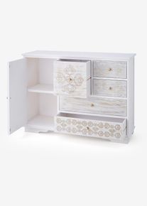Ladekast - wit - maat 75x105 cm - bonprix