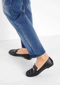 Loafers - zwart - maat 42 - vegan - bonprix
