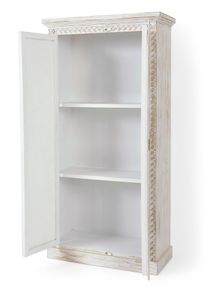 Kast - wit - maat 135x68 cm - bonprix